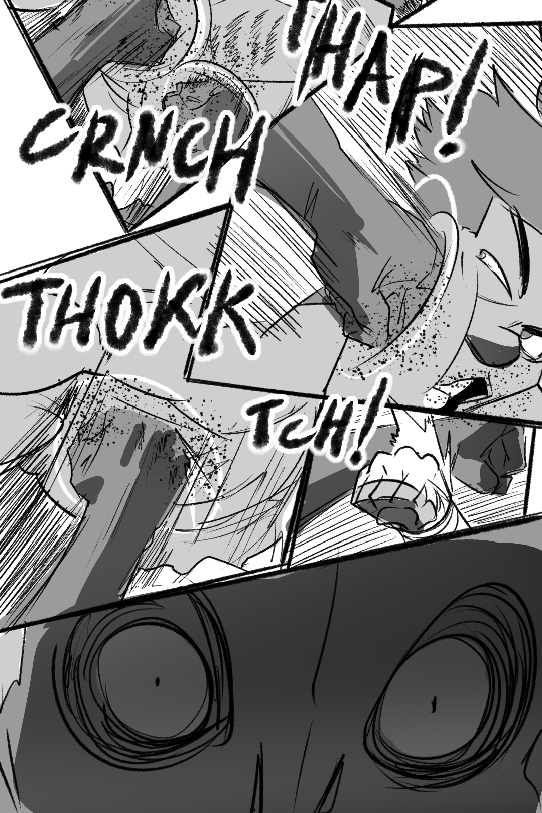 The Showdown Part VI panel 6